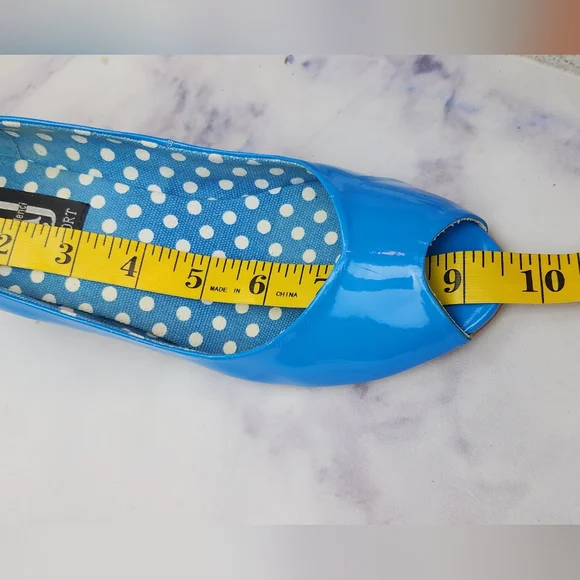 🥳SALE!🥳AJ Valenci blue heels - Picture 10 of 16